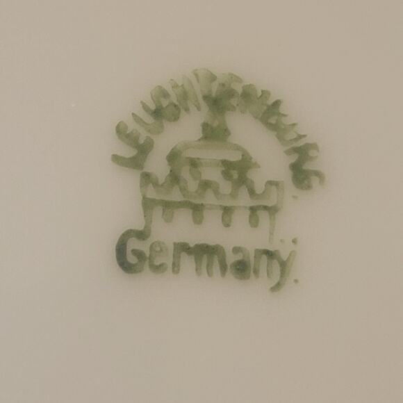 Thomas Sevrus Bavaria Plate Leuchtenberg, Germany Rasberries and Roses Antique - Picture 2 of 10